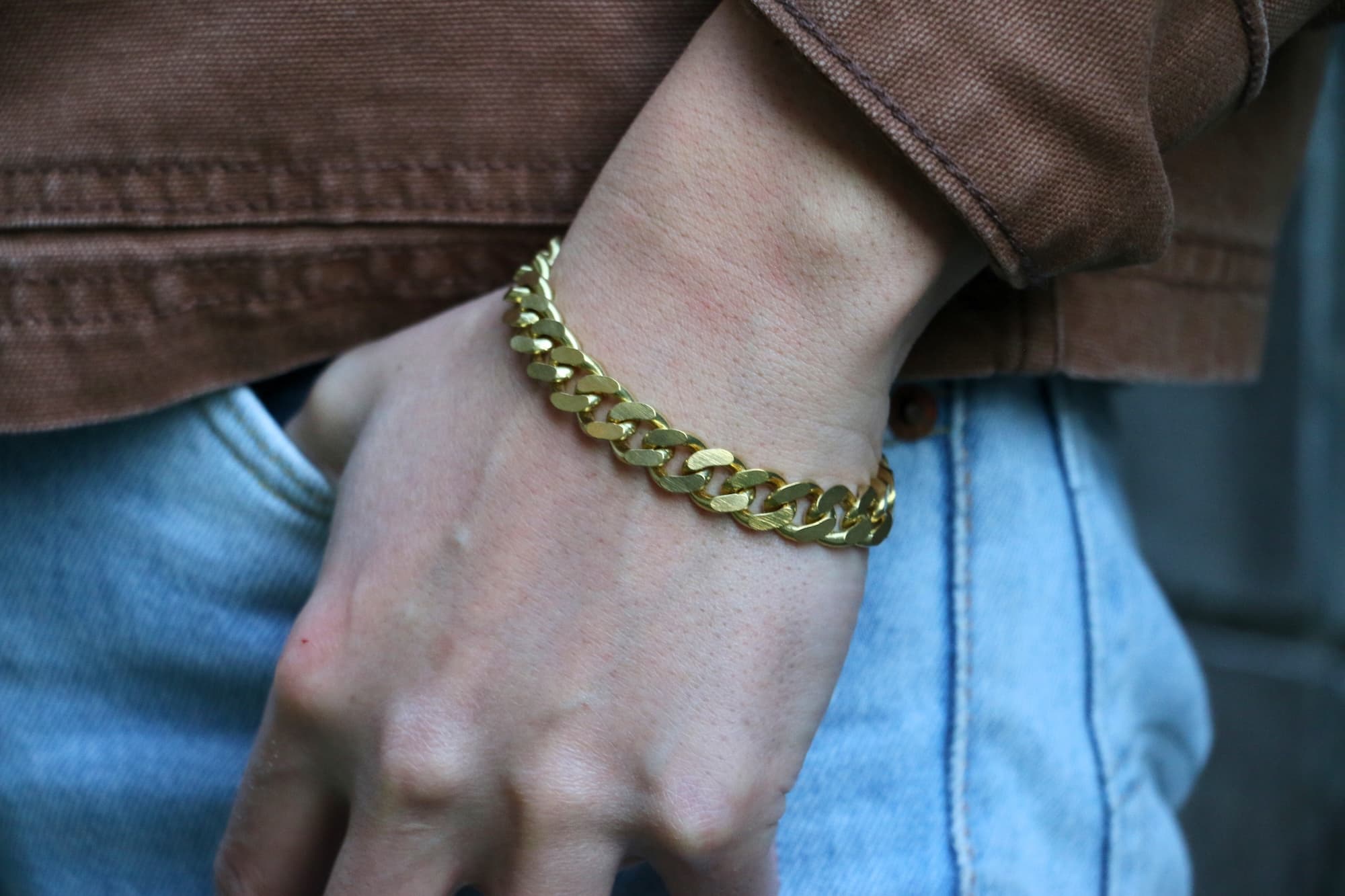 GANKO BRASS「GB-BC-01」ヘビー着用画像